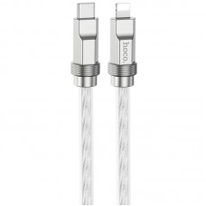 Дата кабель Hoco U113 Solid 20W Type-C to Lightning (1m)  Silver - 00000069089_3