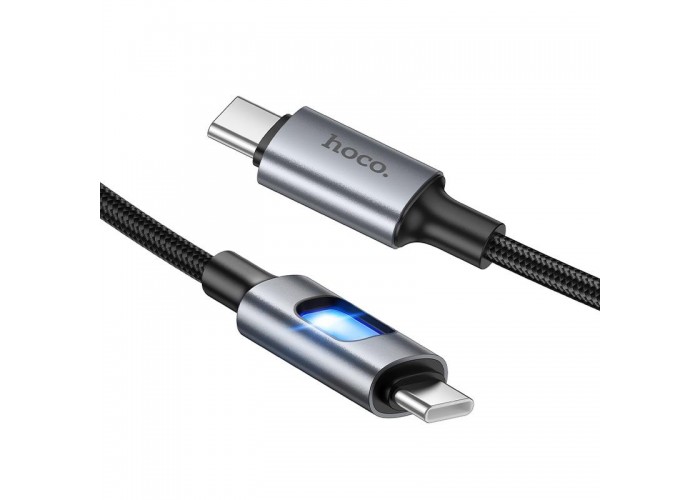 Дата кабель Hoco U144 New Type-C to Type-C 60W (1.2m)