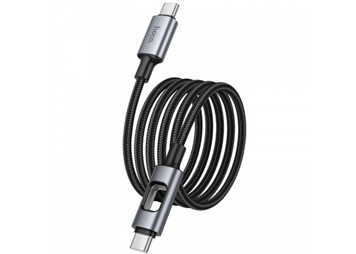 Дата кабель Hoco U144 New Type-C to Type-C 60W (1.2m)