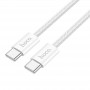 Дата кабель Hoco X104 Source 60W Type-C to Type-C (2m)