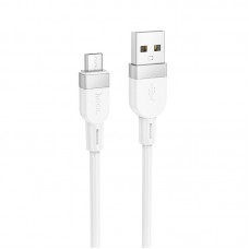 Дата кабель Hoco X109 Energy silicone USB to MicroUSB (1m)  White - 00000077107_2