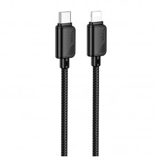 Дата кабель Hoco X113 Beneficio Type-C to Lightning (1m)  Black - 00000077100_1