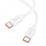Дата кабель Hoco X115 Surpass Type-C to Type-C 240W (1m)