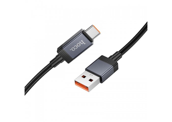 Дата кабель Hoco X118 Generous with display USB to Type-C 5A (1m)