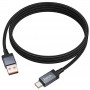 Дата кабель Hoco X118 Generous with display USB to Type-C 5A (1m)