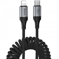 Дата кабель Hoco X121 Nuevo Type-C to Lightning 27W (1.5m)  Black - 00000082089_1
