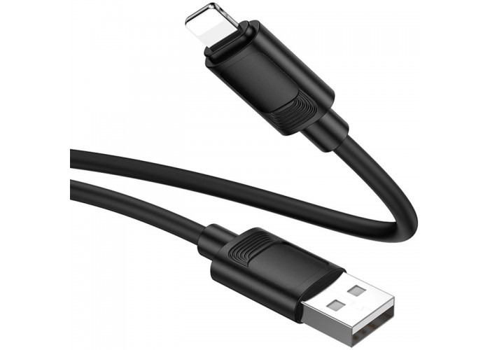 Дата кабель Hoco X122 Benefit USB to Lightning 2.4A (1m)