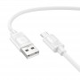 Дата кабель Hoco X122 Benefit USB to MicroUSB 2.4A (1m)