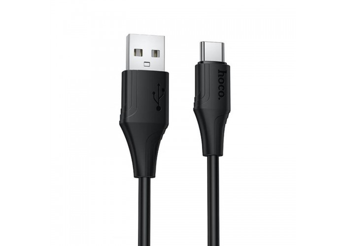 Дата кабель Hoco X124 Bien silicone USB to Type-C 3A (1m)