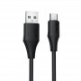 Дата кабель Hoco X124 Bien silicone USB to Type-C 3A (1m)