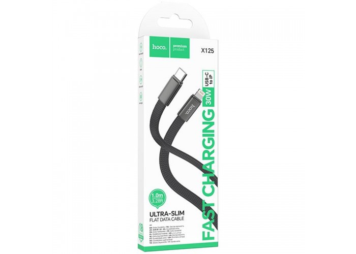 Дата кабель Hoco X125 Exceso Type-C to Lightning 30W (1m)