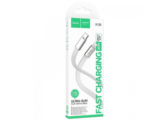Дата кабель Hoco X125 Exceso Type-C to Lightning 30W (1m)