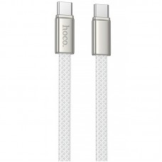Дата кабель Hoco X125 Exceso Type-C to Type-C 60W (1m)  White - 00000086502_2