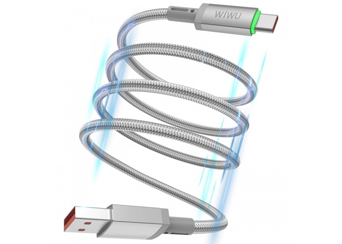 Дата кабель WIWU C082 Maglink USB to Type-C 60W (1m)