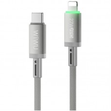 Дата кабель WIWU C083 Maglink Type-C to Lightning 27W (1m)  Grey - 00000085912_1