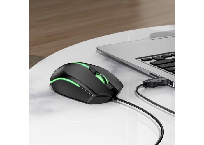 Дротова миша Hoco GM37 Wonderful Gaming Luminous