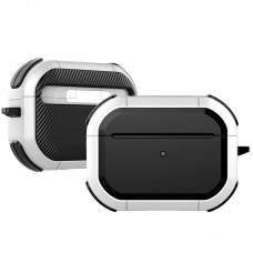 Футляр протиударний Black ed. для навушників Airpods Pro 3  White - 00000083964_5
