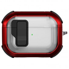 Футляр протиударний Locking Button для навушників Airpods Pro 2 / Pro  Red - 00000079160_6