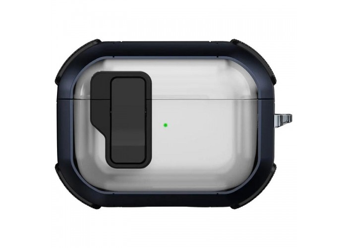 Футляр протиударний Locking Button для навушників Airpods Pro 2 / Pro