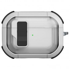 Футляр протиударний Locking Button для навушників Airpods Pro 3  White - 00000083963_7