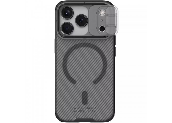 Карбонова накладка Nillkin CamShield Pro Magnetic для Apple iPhone 17 Pro (6.3