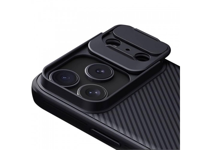 Карбонова накладка Nillkin CamShield Pro Magnetic для Apple iPhone 17 Pro (6.3