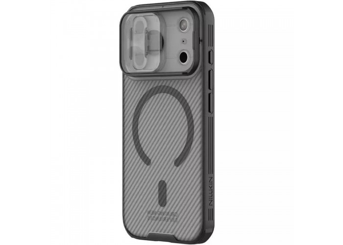 Карбонова накладка Nillkin CamShield Pro Magnetic для Apple iPhone 17 Pro (6.3