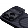 Карбонова накладка Nillkin CamShield Pro Magnetic для Apple iPhone 17 Pro (6.3