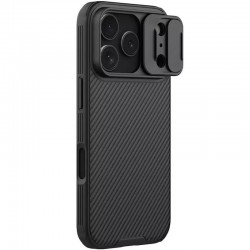 Карбонова накладка Nillkin CamShield Pro Magnetic для Apple iPhone 17 Pro (6.3")  Black - 00000081043_1