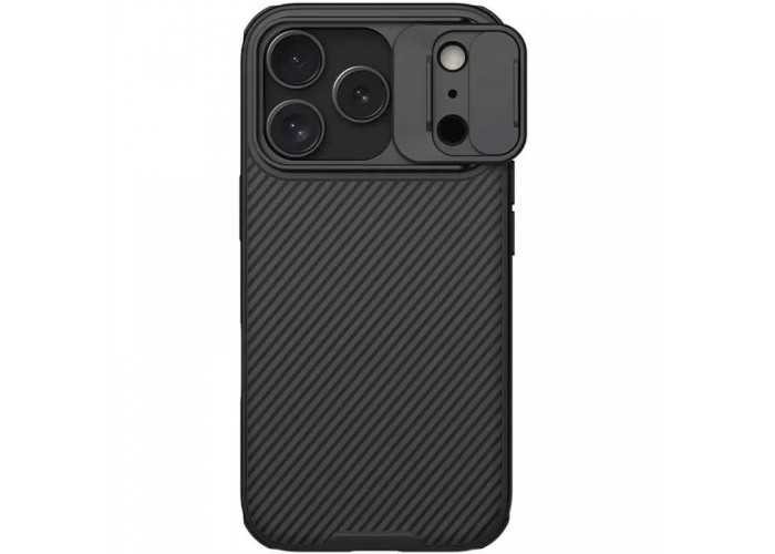 Карбонова накладка Nillkin CamShield Pro Magnetic для Apple iPhone 17 Pro (6.3