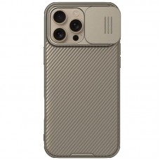 Карбонова накладка Nillkin CamShield Pro для Apple iPhone 16 Pro Max (6.9")  Gold - 00000073659_5