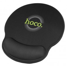Килимок для мишки Hoco GM30 (230*215mm) with wrist rest  Black - 00000073154_1