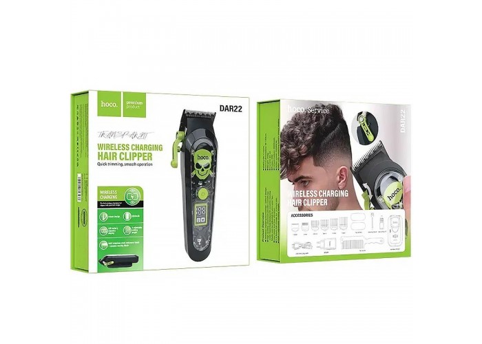 Машинка для стрижки волосся Hoco DAR22 Barber Pro