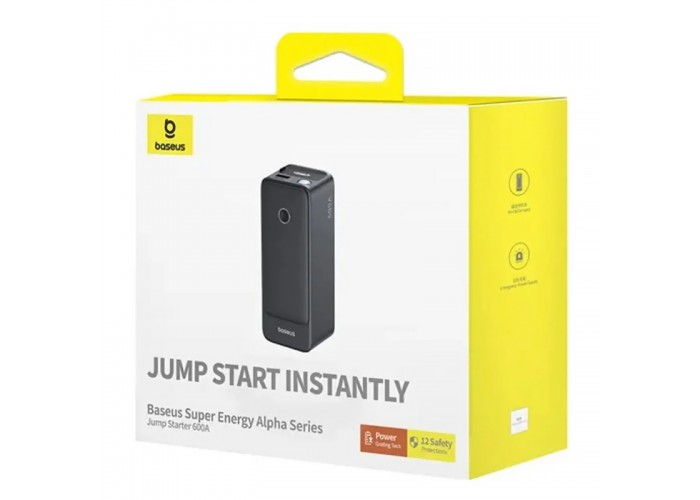 Пусковий пристрій (бустер) для автомобіля Baseus Super Energy Alpha Series 6000 mAh (C00259200121)