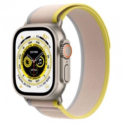 Ремінець Hoco WA14 Original series Apple watch (38/40/41mm)  Yellow with White - 00000064516_3