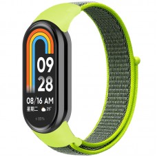 Ремінець Nylon New для Xiaomi Mi Band 8/9/10  Bright Green - 00000077679_15