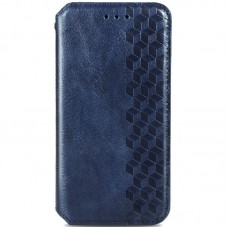 Шкіряний чохол-книжка GETMAN Cubic (PU) для Samsung Galaxy A06  Синій - 00000074488_5