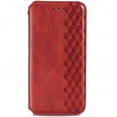 Шкіряний чохол-книжка GETMAN Cubic (PU) для Samsung Galaxy A06  Червоний - 00000074488_3