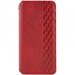Шкіряний чохол-книжка GETMAN Cubic (PU) для Samsung Galaxy A34 5G  Червоний - 00000063405_3