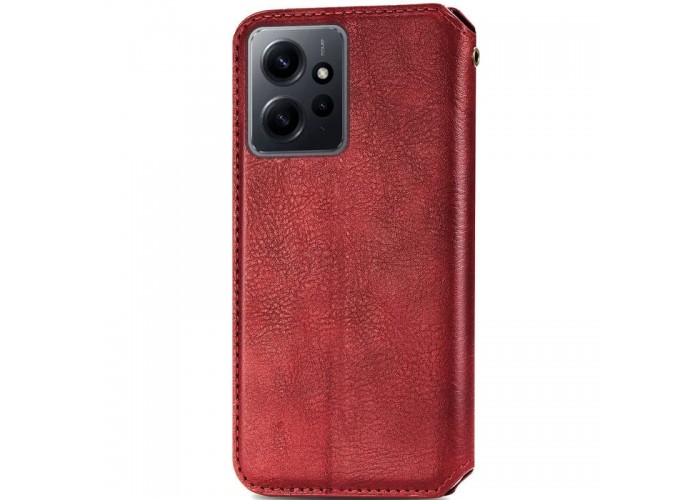Шкіряний чохол-книжка GETMAN Cubic (PU) для Xiaomi Redmi Note 12 4G