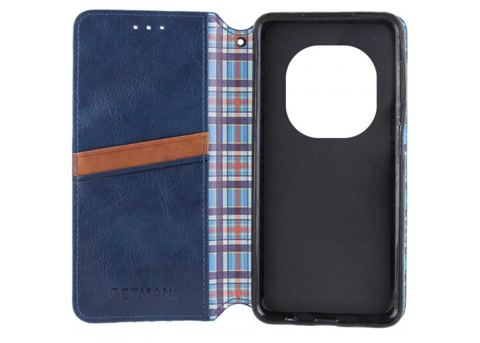 Шкіряний чохол-книжка GETMAN Cubic (PU) для Xiaomi Redmi Note 15 Pro 4G
