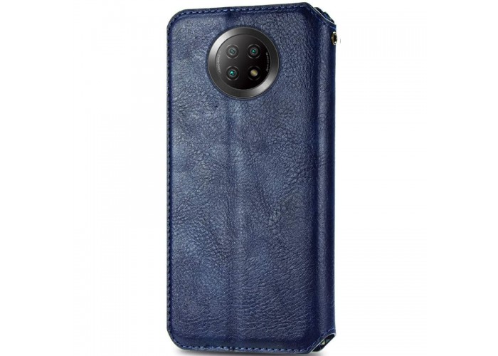 Шкіряний чохол-книжка GETMAN Cubic (PU) для Xiaomi Redmi Note 9 5G / Note 9T