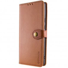Шкіряний чохол-книжка GETMAN Gallant (PU) для Samsung Galaxy A17 5G  Коричневий - 00000080418_2