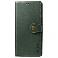 Шкіряний чохол-книжка GETMAN Gallant (PU) для Xiaomi Redmi 9C  Зелений - 00000038007_1