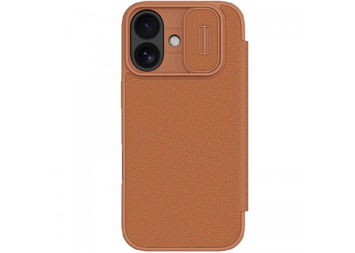 Шкіряний чохол-книжка Nillkin Qin Pro Camshield для Apple iPhone 17 (6.3