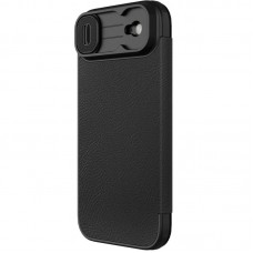 Шкіряний чохол-книжка Nillkin Qin Pro Camshield для Apple iPhone 17 Air (6.5")  Black - 00000081513_1