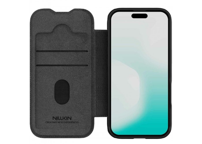 Шкіряний чохол-книжка Nillkin Qin Pro Camshield для Apple iPhone 17 Air (6.5