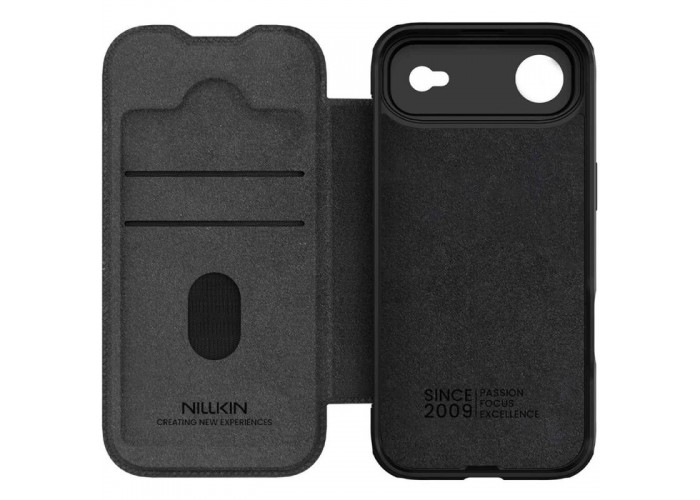 Шкіряний чохол-книжка Nillkin Qin Pro Camshield для Apple iPhone 17 Air (6.5