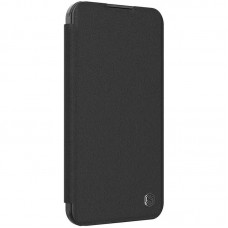 Шкіряний чохол-книжка Nillkin Qin Prop Plain Camshield для Apple iPhone 16 Pro Max (6.9")  Classic Black - 00000074668_1