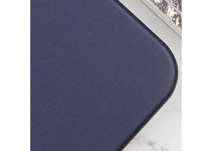 Шкіряний чохол Leather Case (AAA) with MagSafe and Animation для Apple iPhone 14 (6.1
